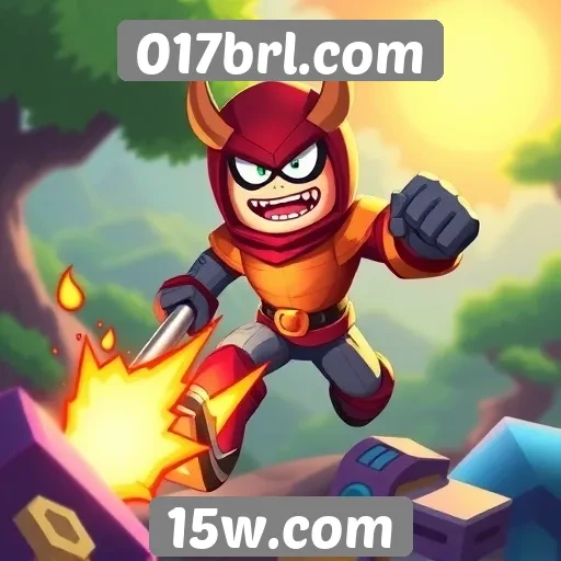 Visão geral do site 017brl.com e seus jogos